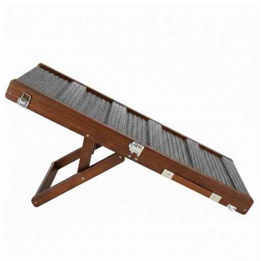 Dog Ramp for Couch with Adjustable Heights and Foldable Design