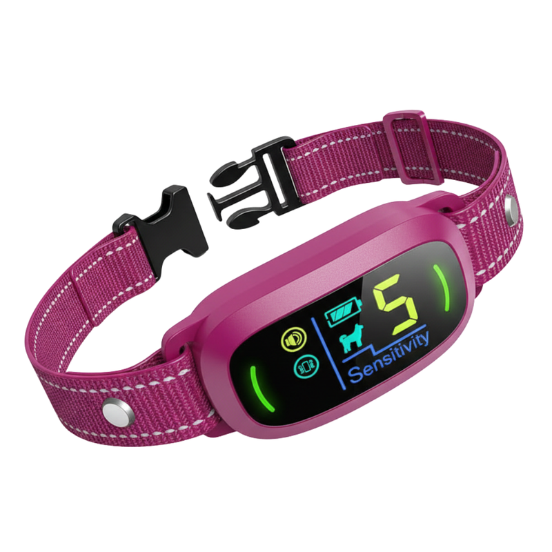 Dog Bark Collar Rechargeable with Beep Vibration 5 Sensitivity