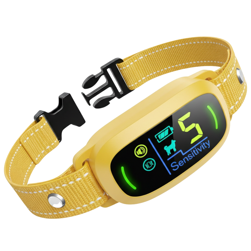 Dog Bark Collar Rechargeable with Beep Vibration 5 Sensitivity