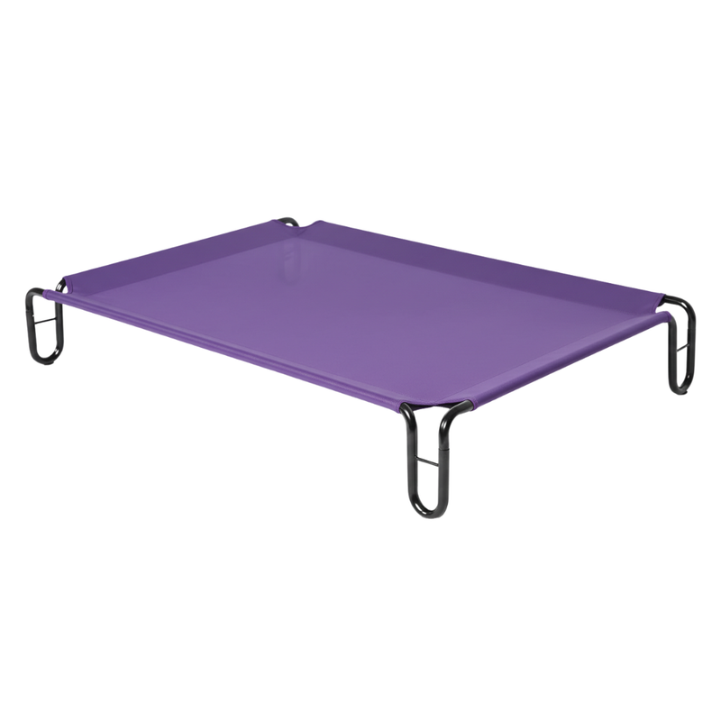 Dog Cot Bed With Breathable Mesh And Steel Frame For Indoor Outdoor