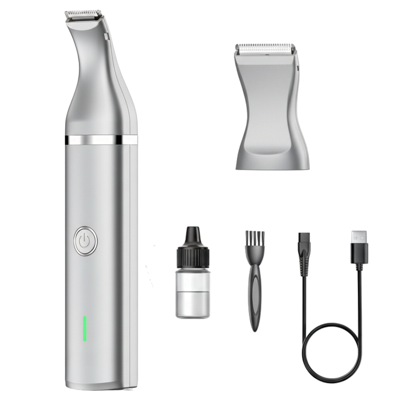 Pet Grooming Clippers Cordless with Double Blades for Paws and Face