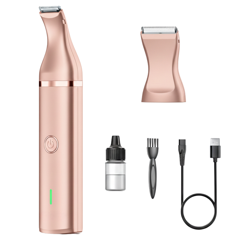 Pet Grooming Clippers Cordless with Double Blades for Paws and Face