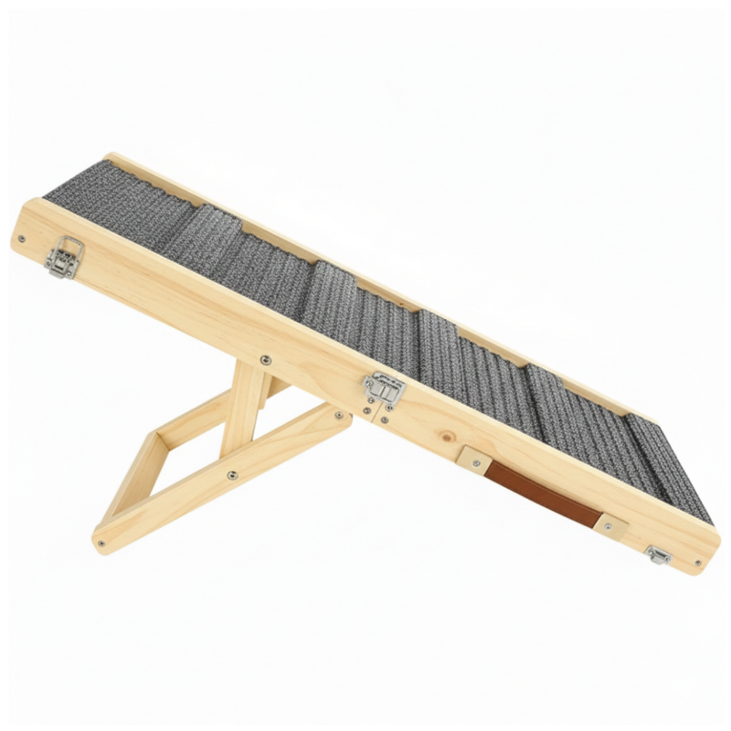 Dog Ramp for Couch with Adjustable Heights and Foldable Design
