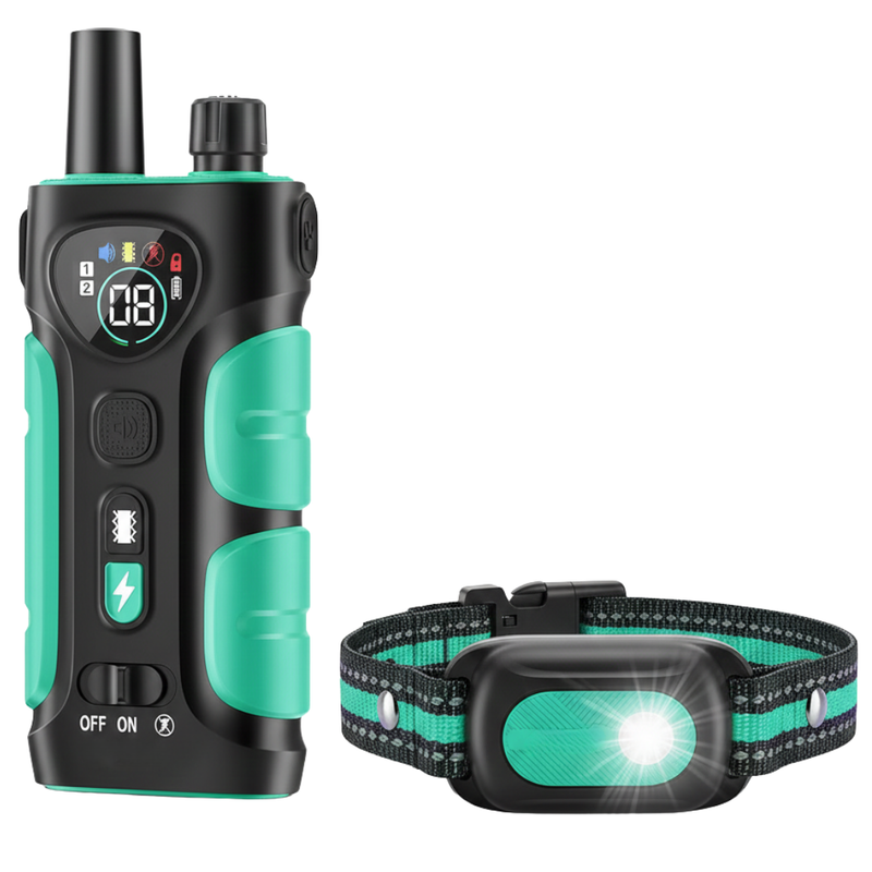 Dog Training Collar with Remote and Built-in Light, 4200ft Range