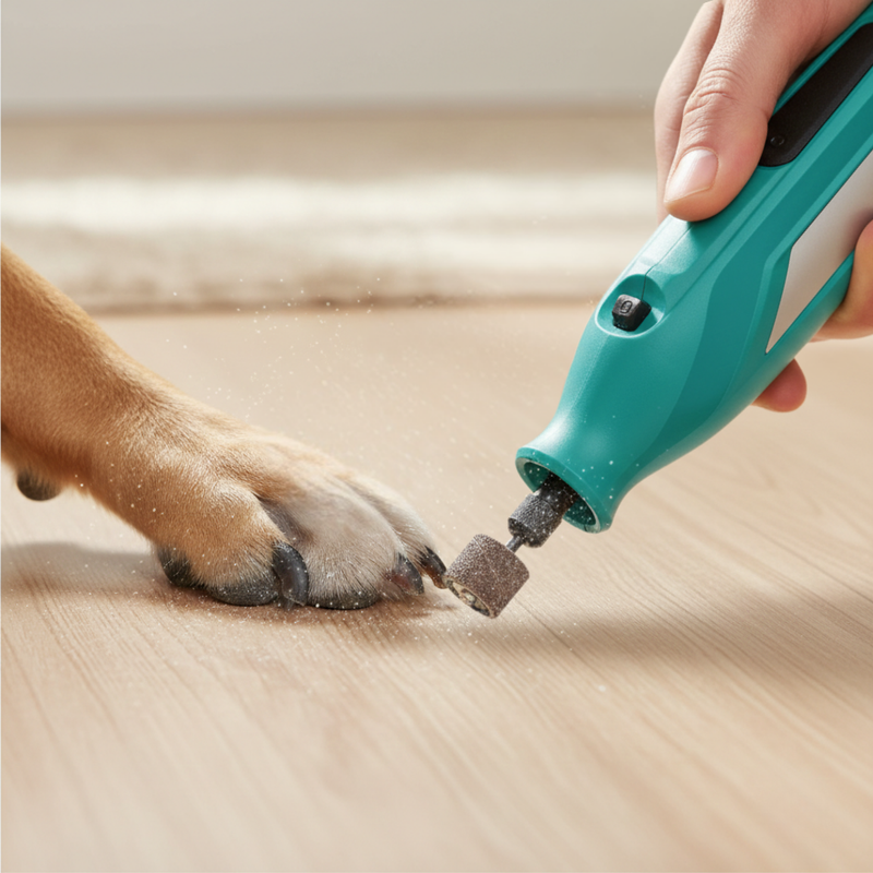 Dog & Cat Nail Grinder with Cordless Design for Claw Trimming