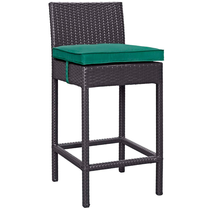 Convene Outdoor Patio Fabric Bar Stool