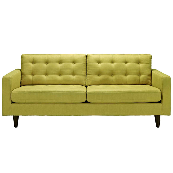 Empress Upholstered Fabric Sofa