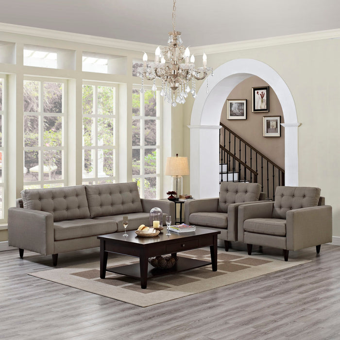 Empress Sofa and Armchairs Set of 3