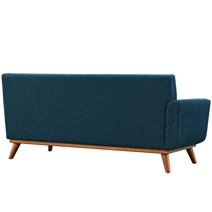 Engage Left-Arm Upholstered Fabric Loveseat