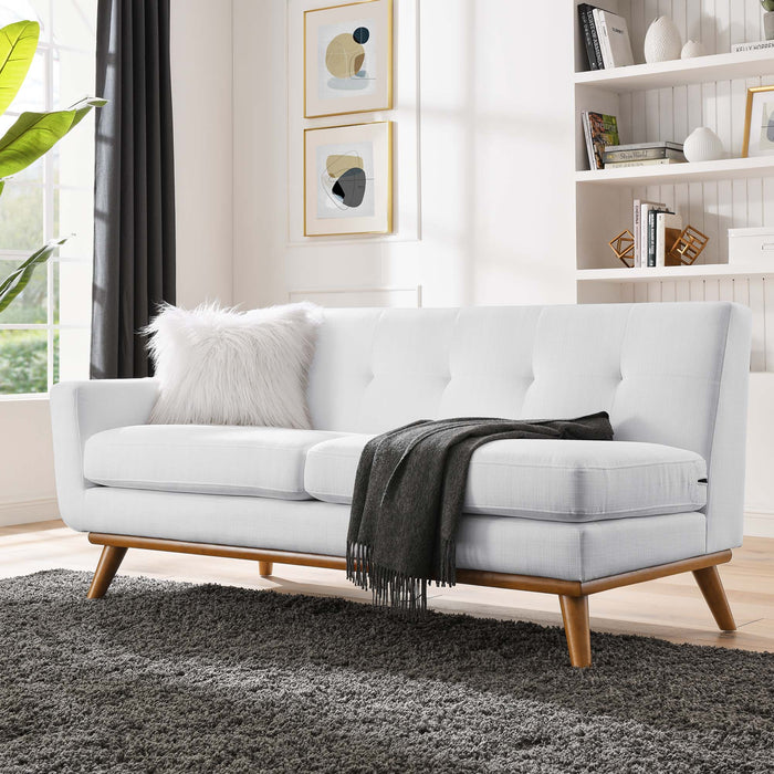 Engage Left-Arm Upholstered Fabric Loveseat