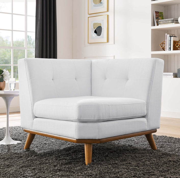 Engage Upholstered Fabric Corner Chair