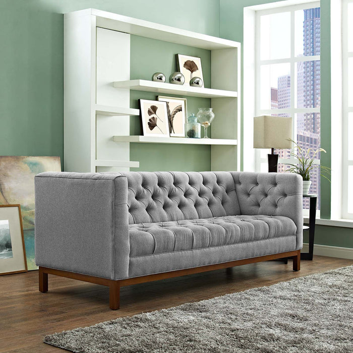 Panache Upholstered Fabric Sofa