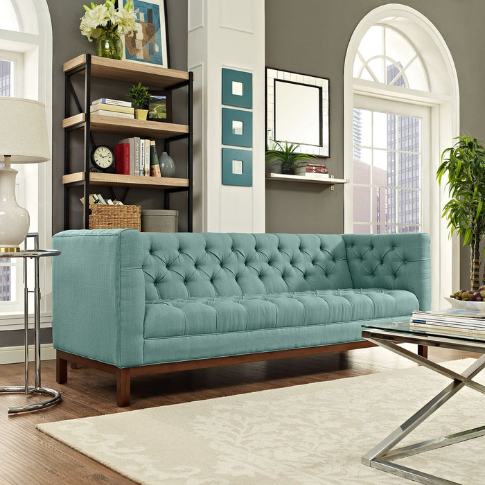 Panache Upholstered Fabric Sofa