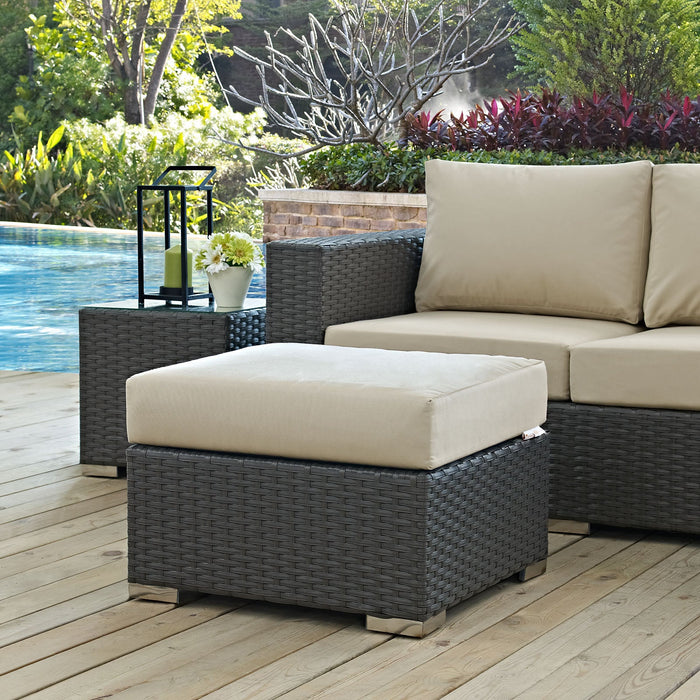 Sojourn Outdoor Patio Sunbrella® Ottoman