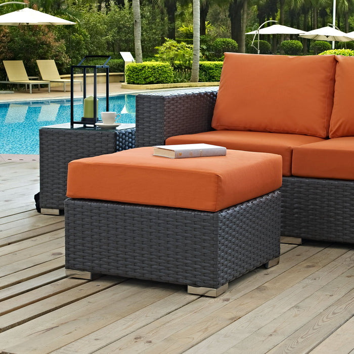 Sojourn Outdoor Patio Sunbrella® Ottoman