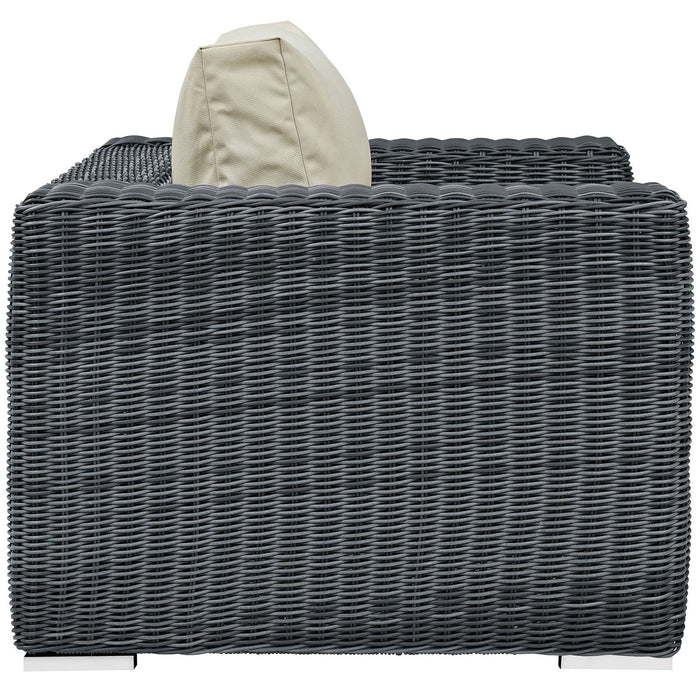 Summon Outdoor Patio Fabric Sunbrella® Armchair