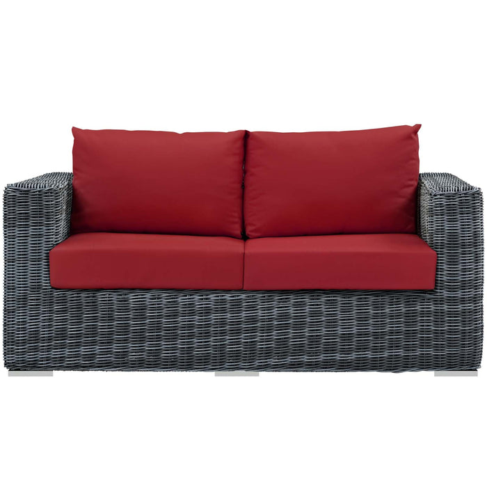 Summon Outdoor Patio Sunbrella® Loveseat