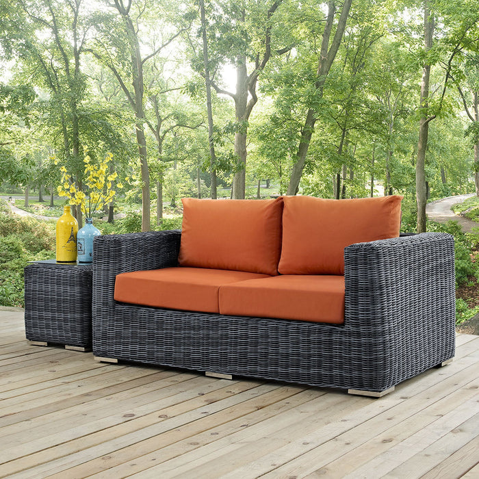 Summon Outdoor Patio Sunbrella® Loveseat