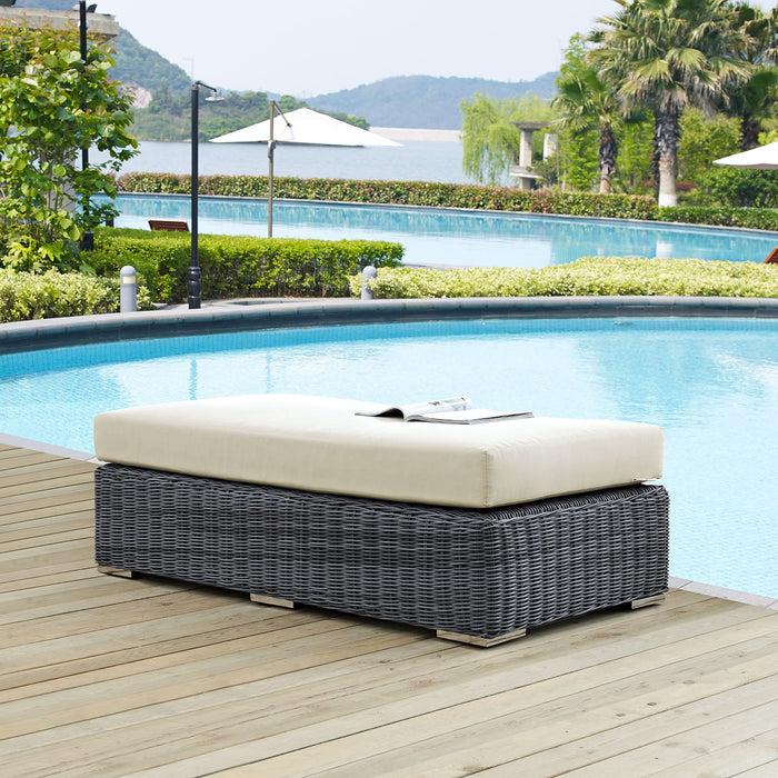 Summon Outdoor Patio Sunbrella® Rectangle Ottoman