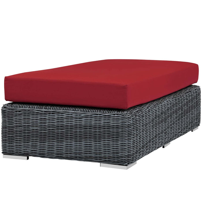 Summon Outdoor Patio Sunbrella® Rectangle Ottoman