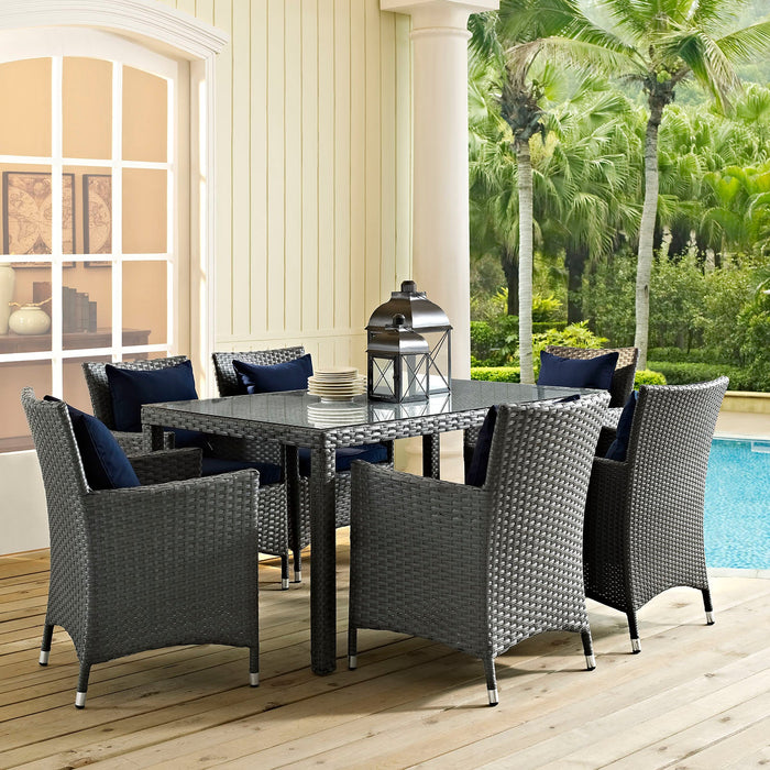 Sojourn 59" Outdoor Patio Dining Table