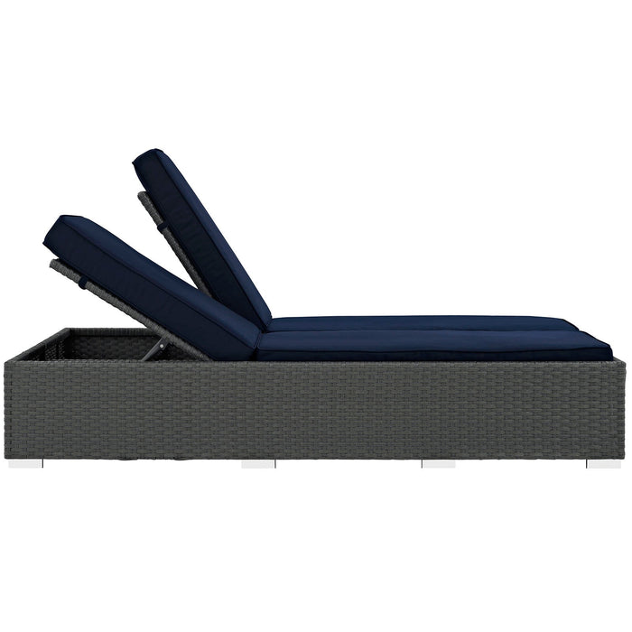 Sojourn Outdoor Patio Sunbrella® Double Chaise