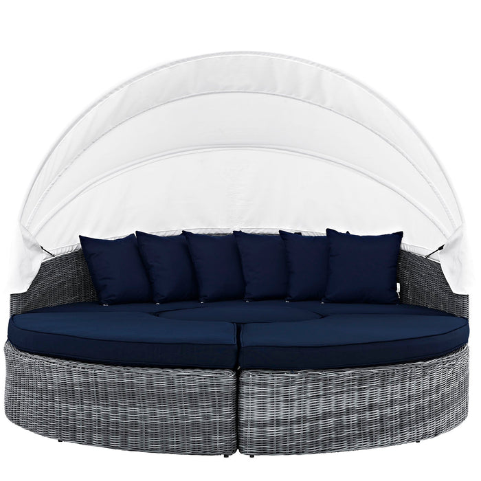 Summon Canopy Outdoor Patio Sunbrella® Daybed