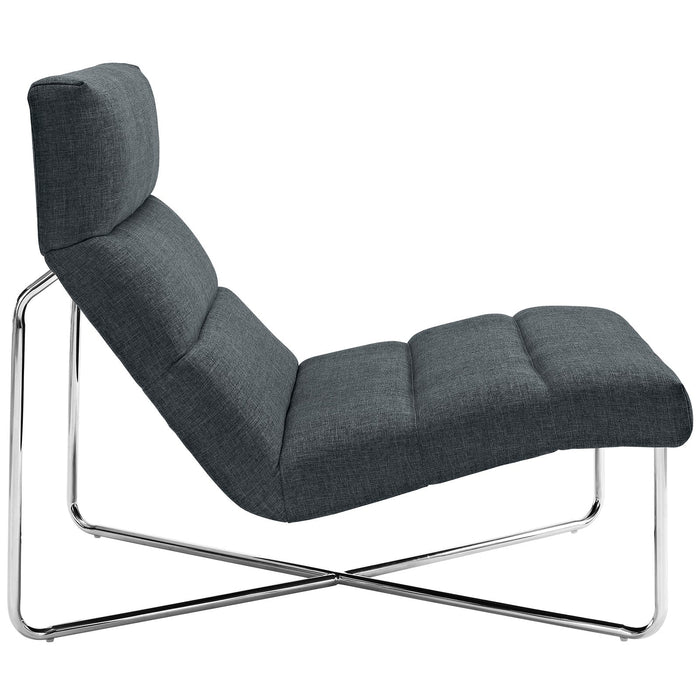 Reach Upholstered Fabric Lounge Chair