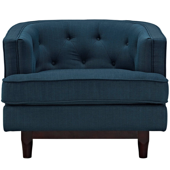 Coast Upholstered Fabric Armchair