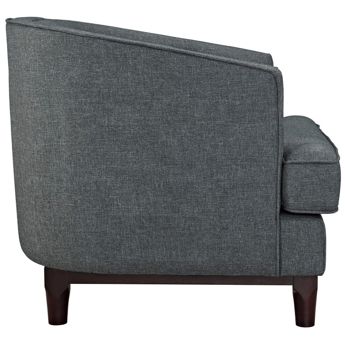 Coast Upholstered Fabric Armchair