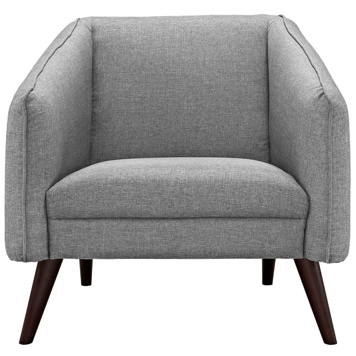 Slide Upholstered Fabric Armchair