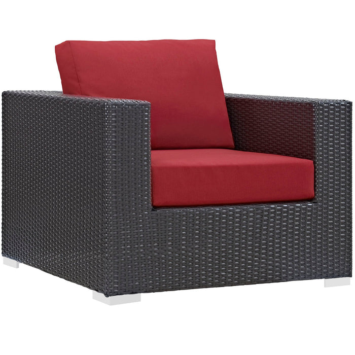 Convene 5 Piece Outdoor Patio Sofa Set