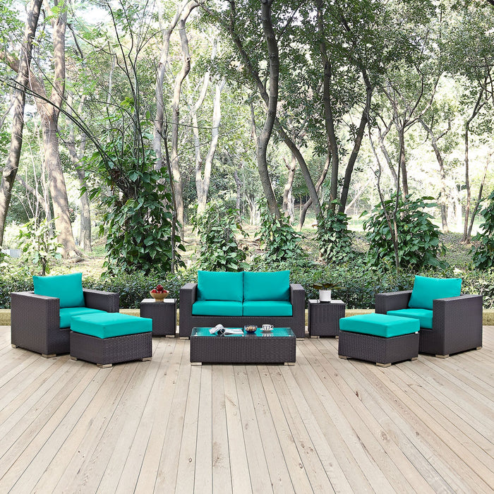 Convene 8 Piece Outdoor Patio Sofa Set