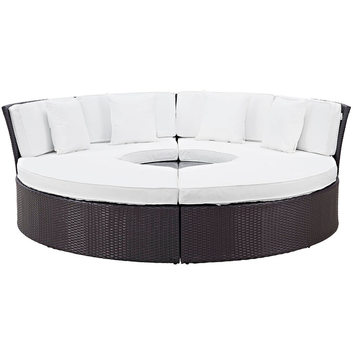 Convene Circular Outdoor Patio Daybed Set