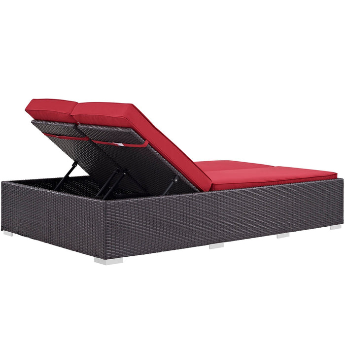 Convene Double Outdoor Patio Chaise