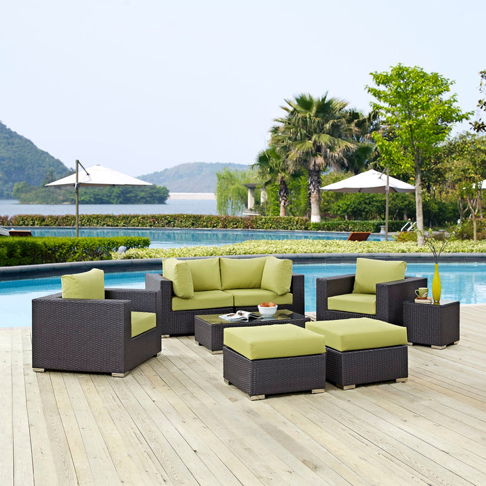 Convene 8 Piece Outdoor Patio Sectional Set