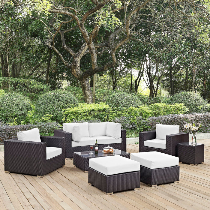 Convene 8 Piece Outdoor Patio Sectional Set