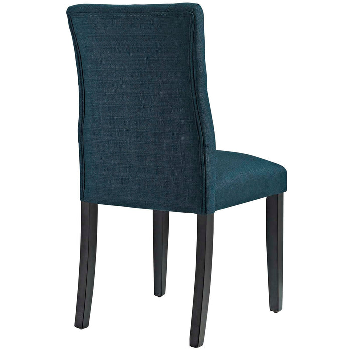 Duchess Button Tufted Fabric Dining Chair