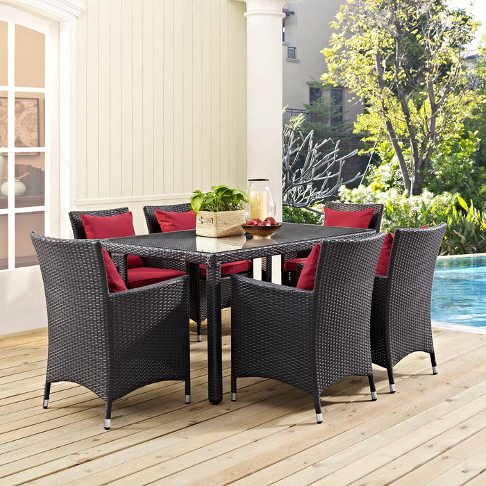 Convene 7 Piece Outdoor Patio Dining Set