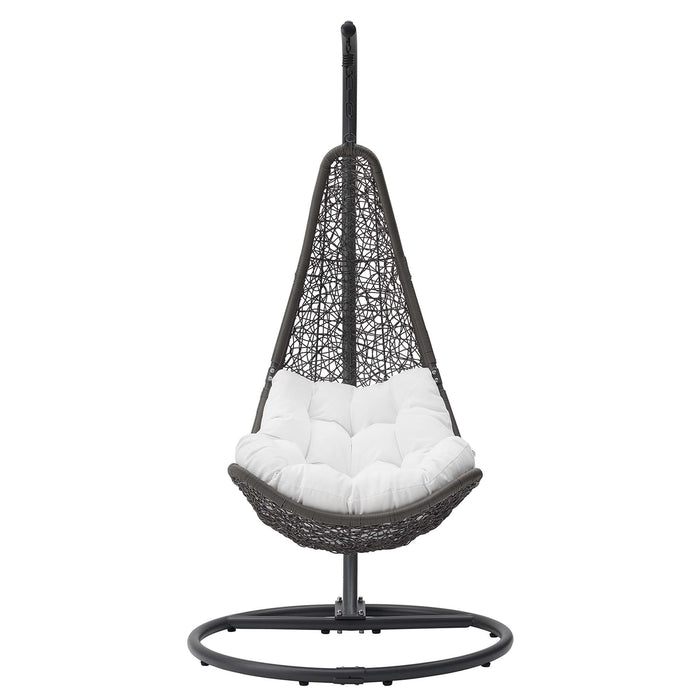 Abate Outdoor Patio Swing Chair With Stand