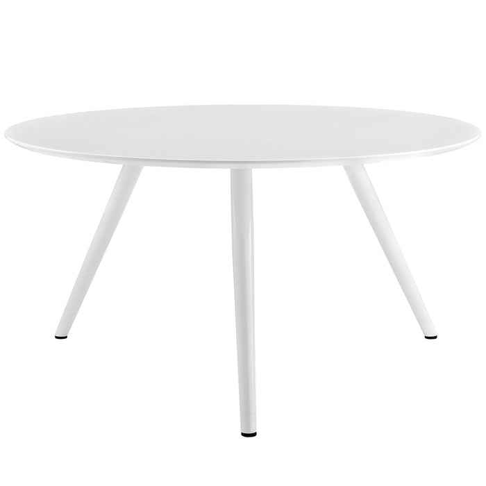 Lippa Round Wood Dining Table with Tripod Base