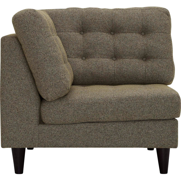 Empress Upholstered Fabric Corner Sofa