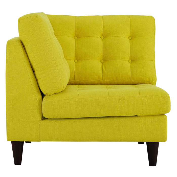 Empress Upholstered Fabric Corner Sofa