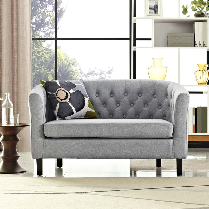 Prospect Upholstered Fabric Loveseat