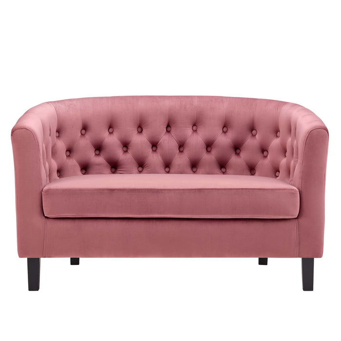 Prospect Performance Velvet Loveseat