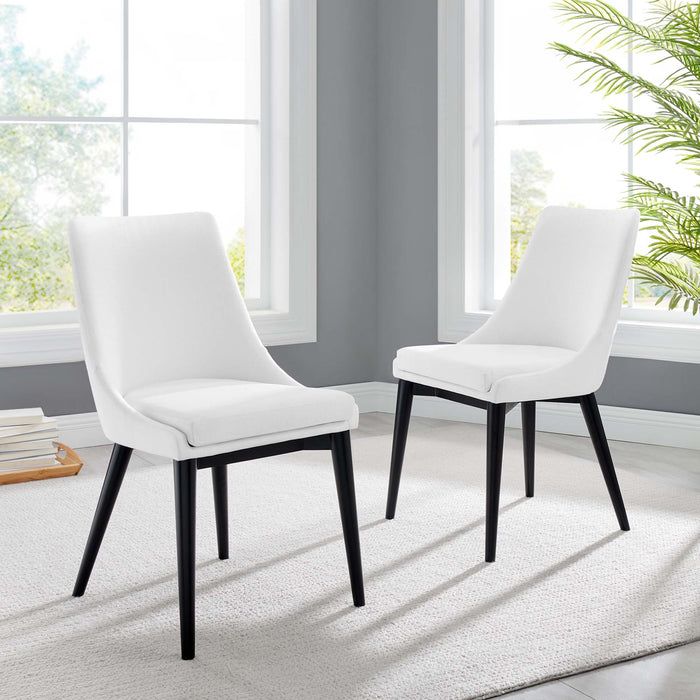 Viscount Dining Side Chair Fabric Set of 2