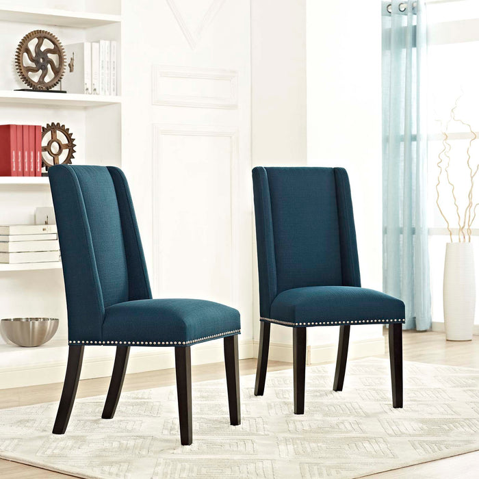 Baron Dining Chair Fabric Set of 2