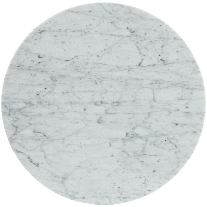 Lippa 20" Round Marble Side Table