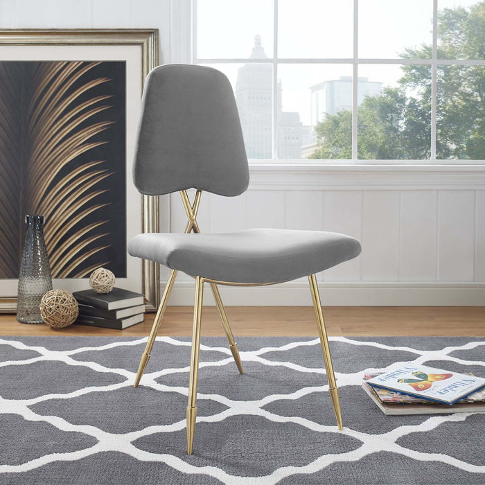 Ponder Performance Velvet Dining Side Chair