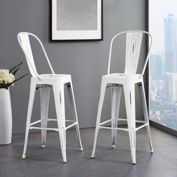 Promenade Metal Bar Side Stool